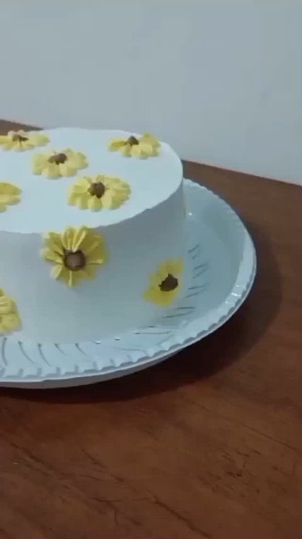 Bolo girassol